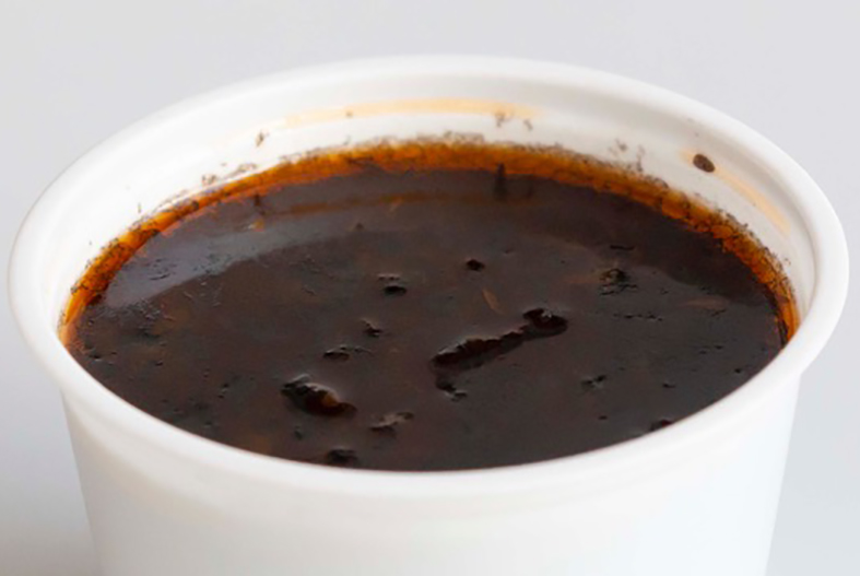 ハロウィーンブラックスープ